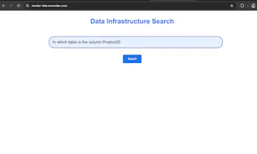 Data Infrastructure Search gallery image