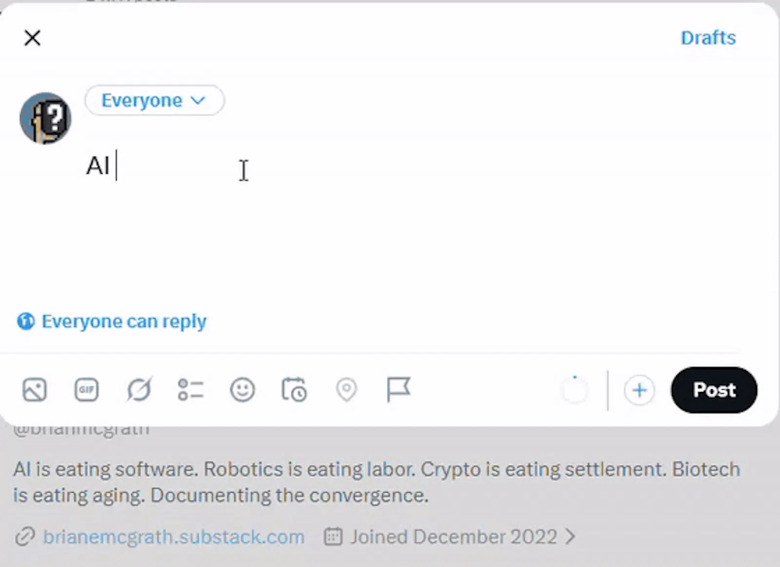 PostPilot for X screenshot 1