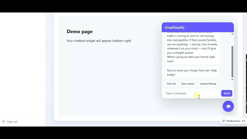 SimpliQualify screenshot 1 (video preview)
