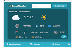 CrossWeather - German Weather App media 3