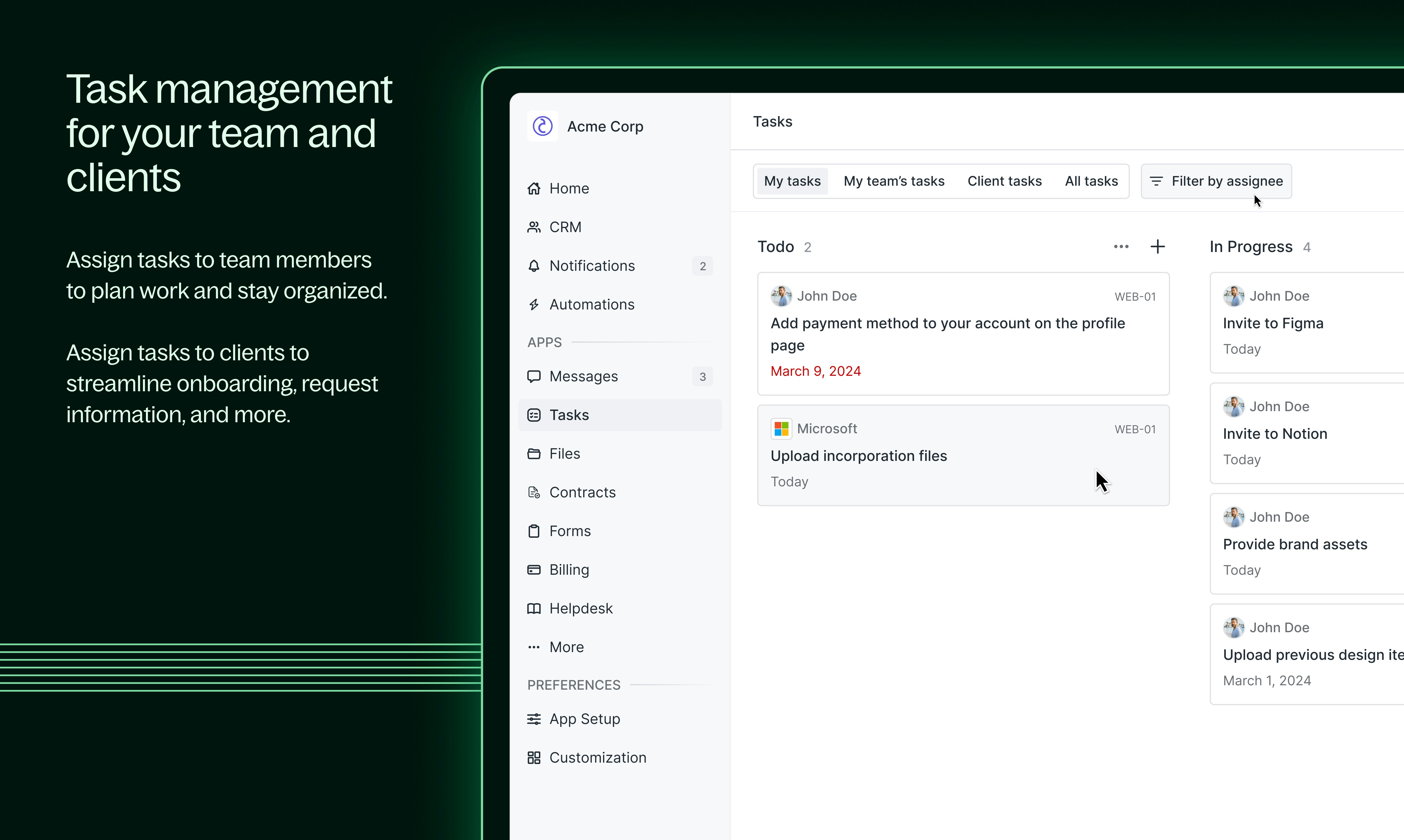 Copilot -Aufgaben App media 2