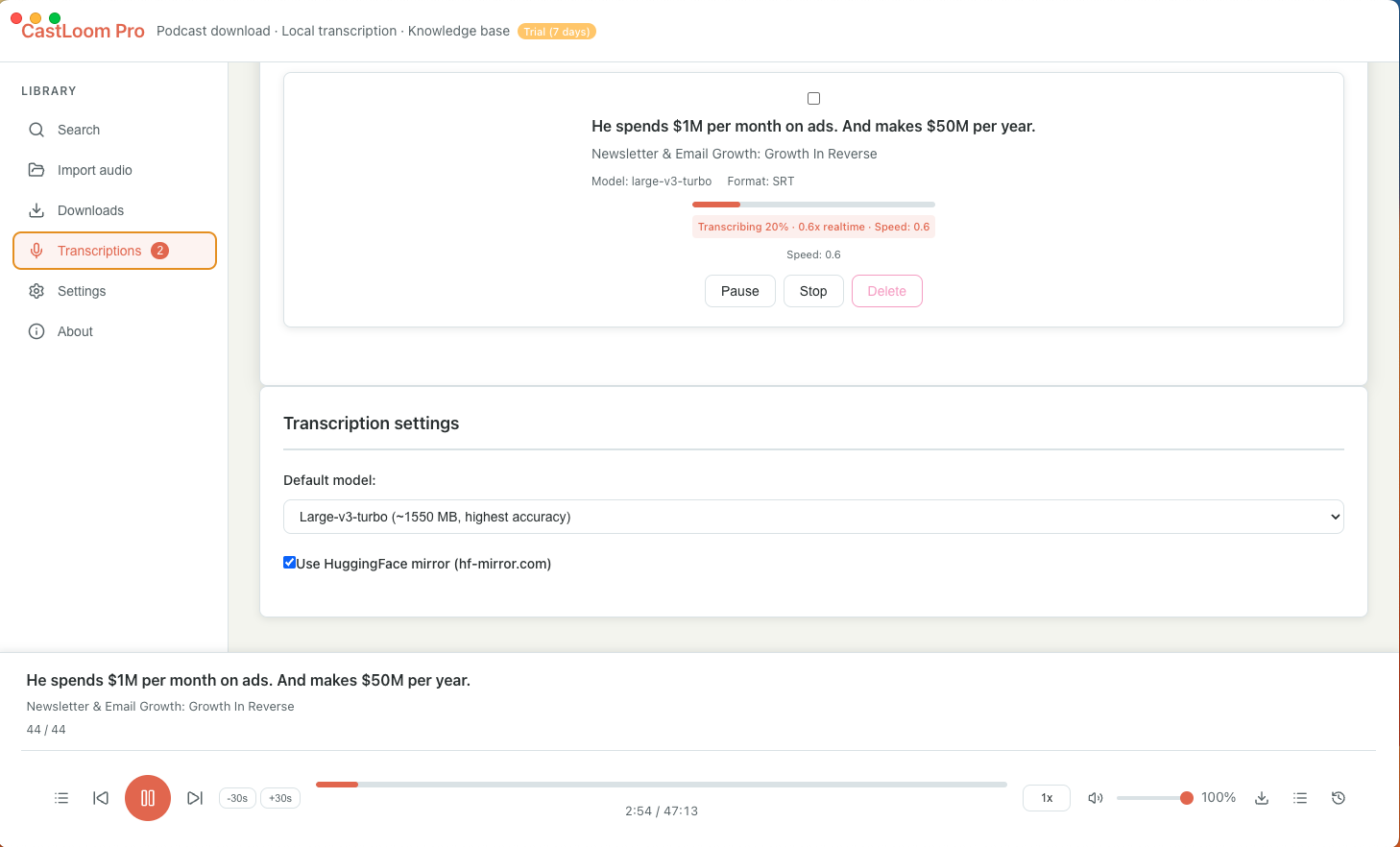 CastLoom Pro media 5
