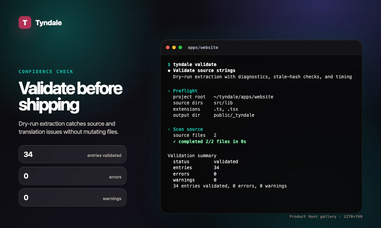 Tyndale screenshot 4
