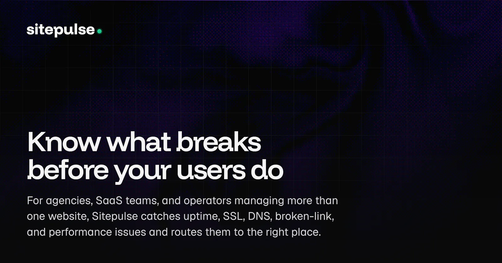 Sitepulse screenshot 1