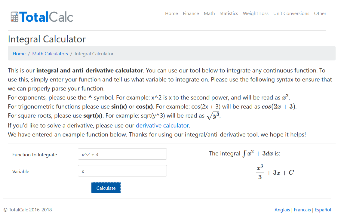 TotalCalc gallery image