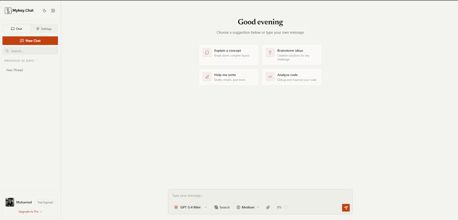 MyKey Chat screenshot 5