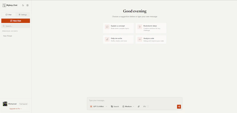 MyKey Chat screenshot 5