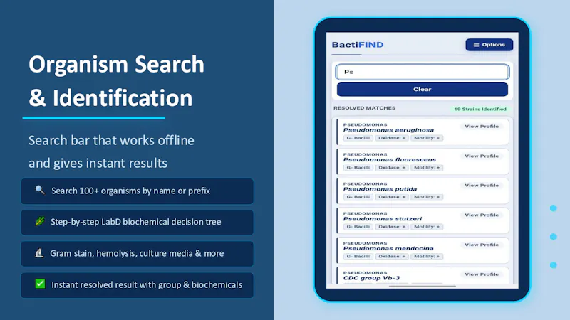 BactiFIND - The Lab in Your Pocket screenshot 6