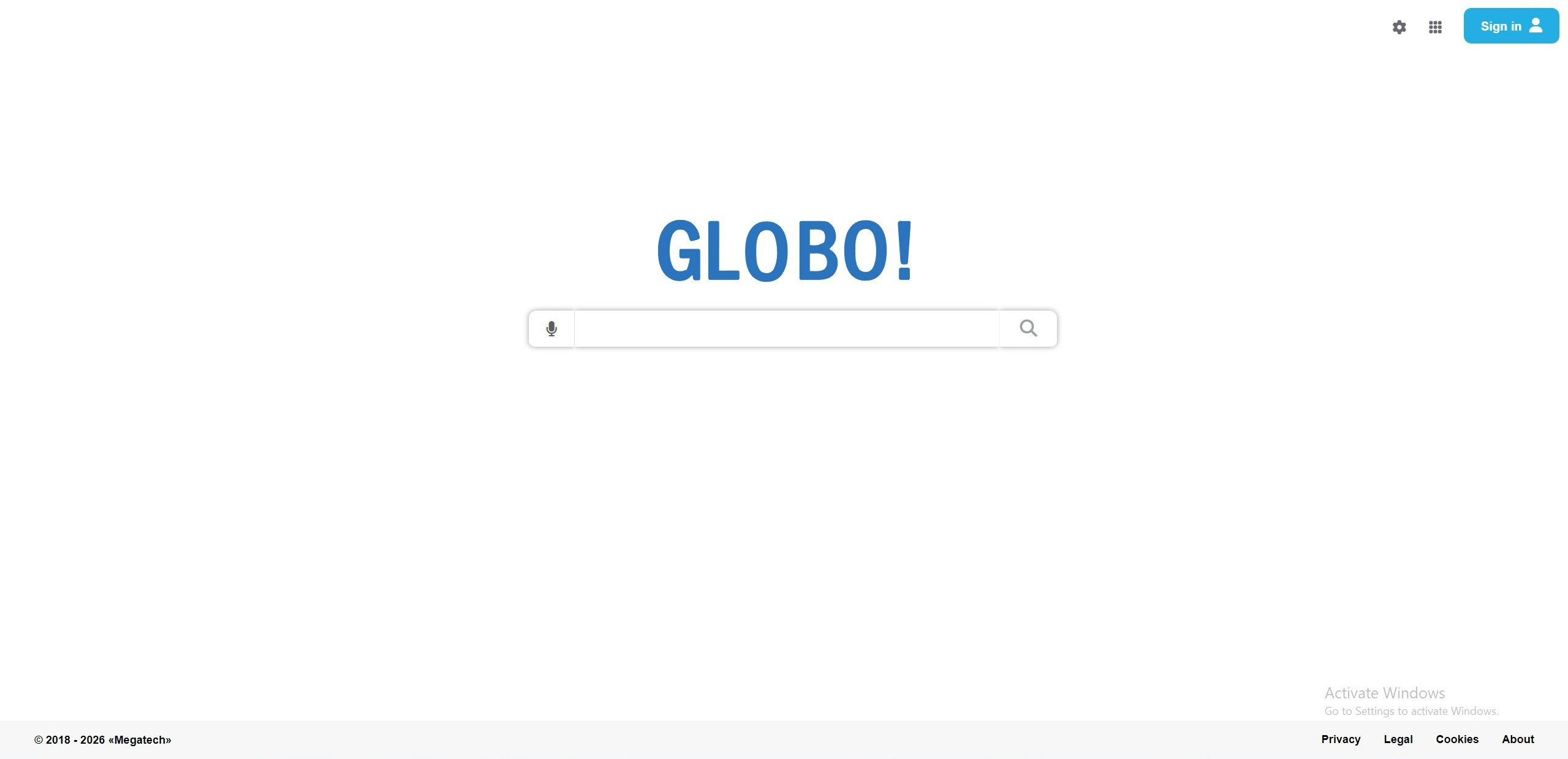 Globo search gallery image