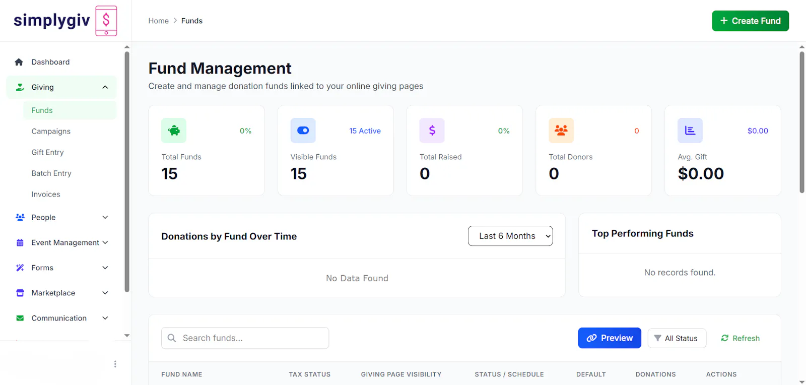 simplygiv screenshot 2