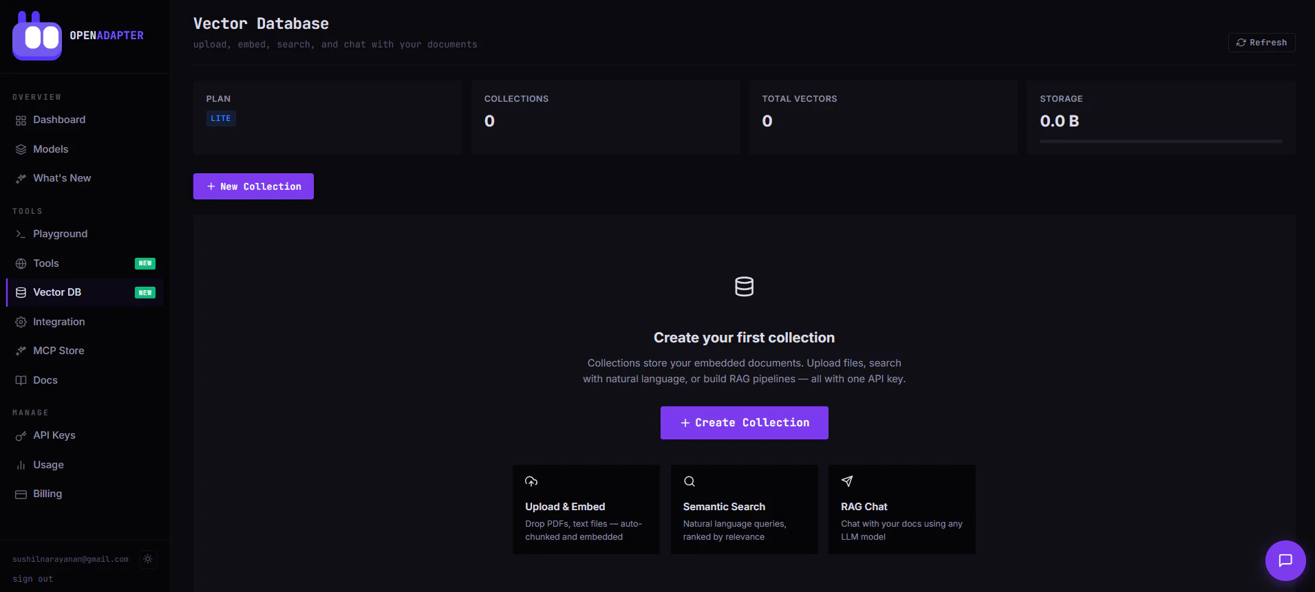 OpenAdapter - Search, Scrape & Vector DB screenshot 2