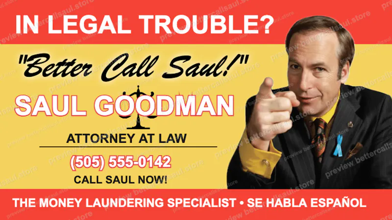 Better Call Saul Card Generator screenshot 1