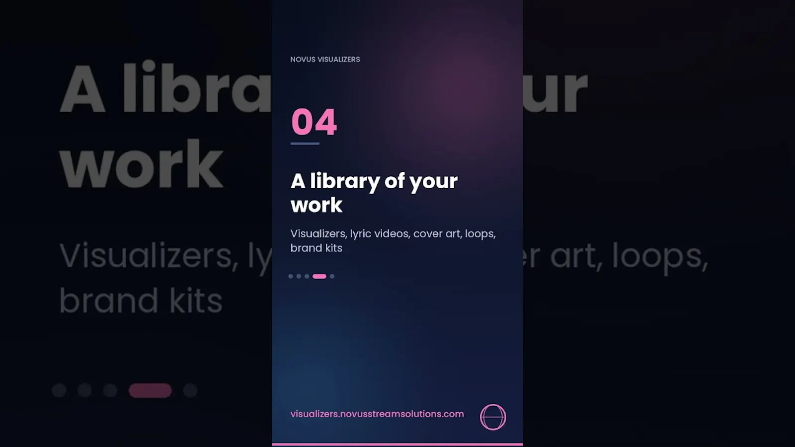 Novus Visualizers screenshot 1 (video preview)