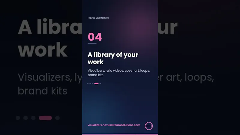 Novus Visualizers screenshot 1 (video preview)