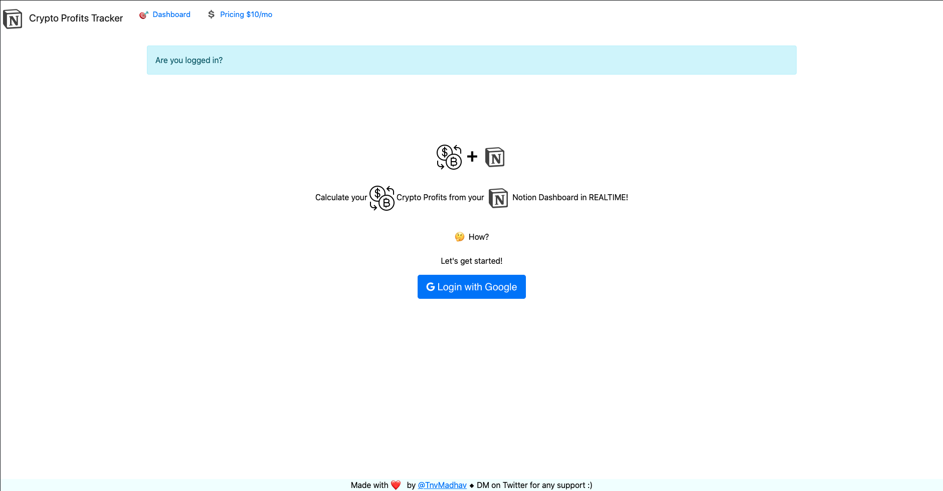 Crypto Profits Tracker gallery image