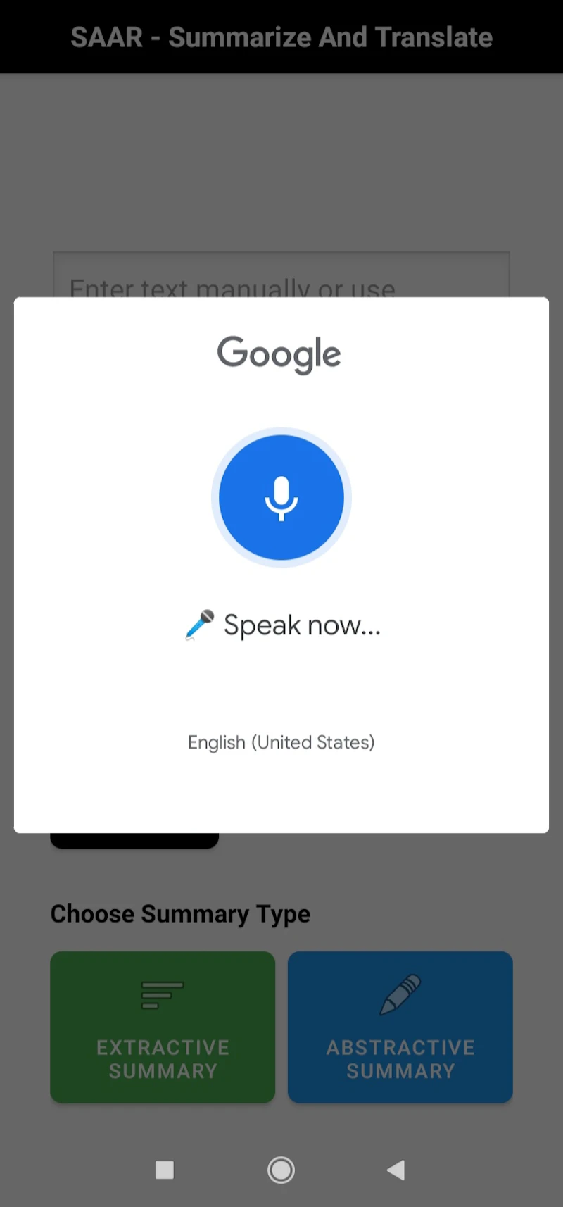 SAAR - Summarize And Translate  screenshot 6