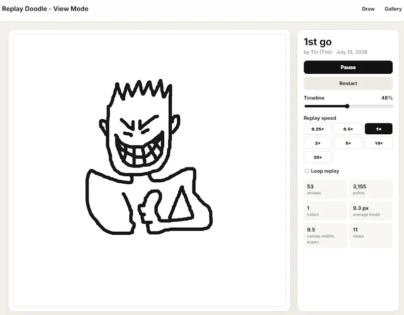 Replay Doodle screenshot 3