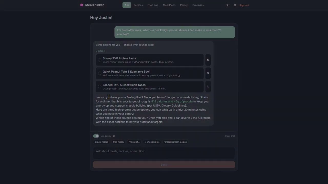 MealThinker gallery image