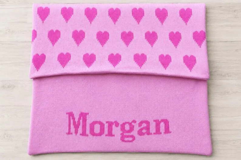 Crib Heart Blanket for Baby gallery image