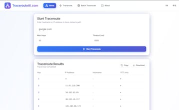 Traceroute AI Online free gallery image