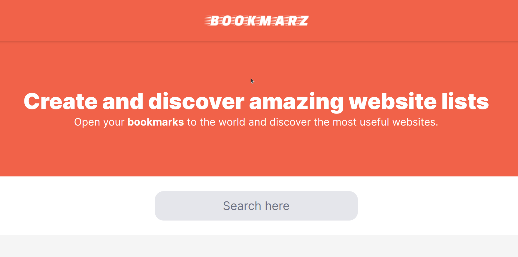 Bookmarz - The bookmarks sharing platform media 2