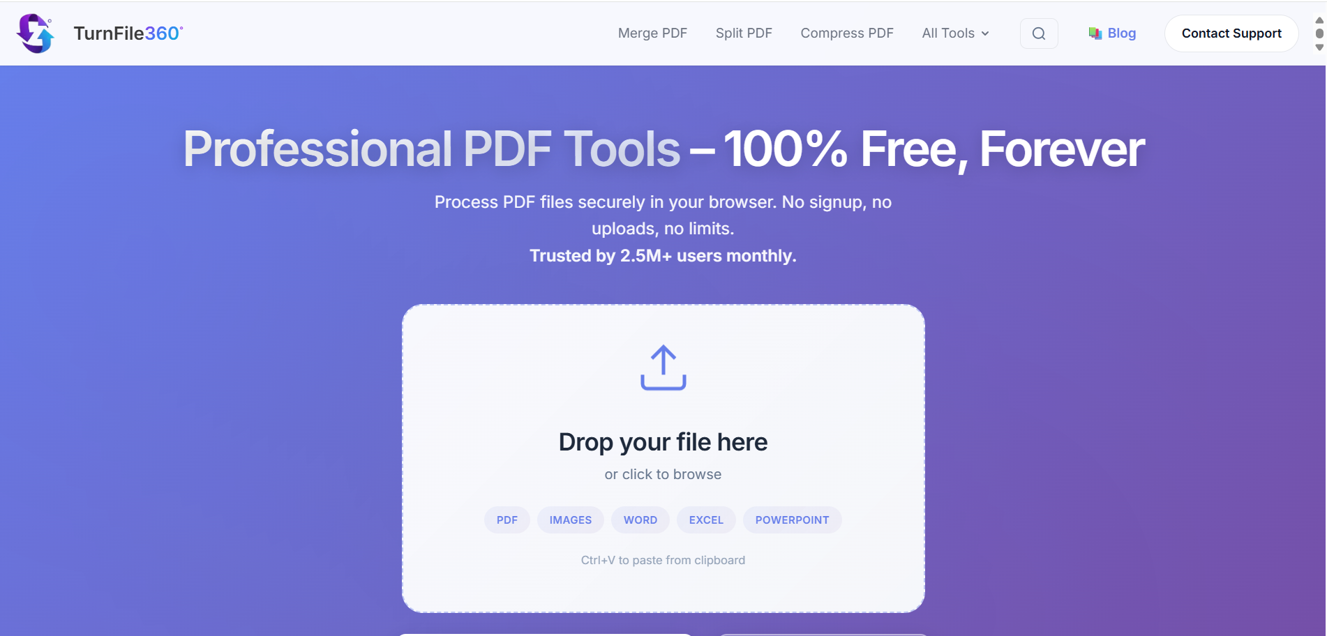 TurnFile 360 - Screenshot 2 showing product features and functionality