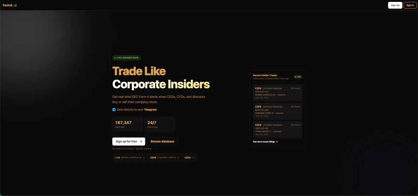 Form4.ai screenshot 1
