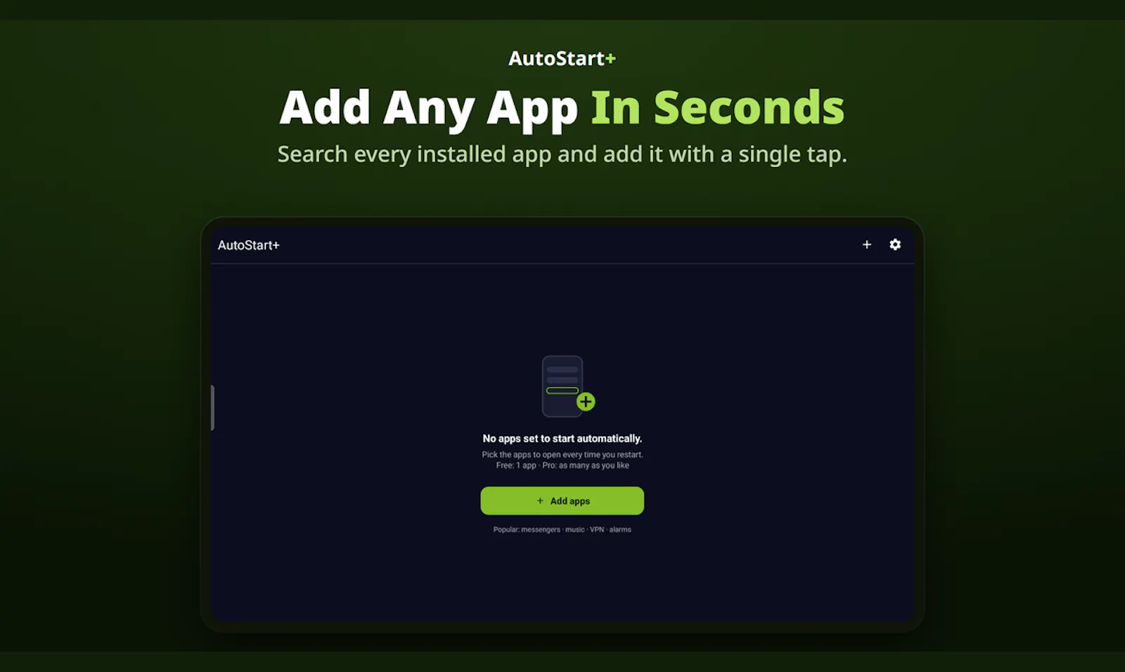 AutoStart+ screenshot 3