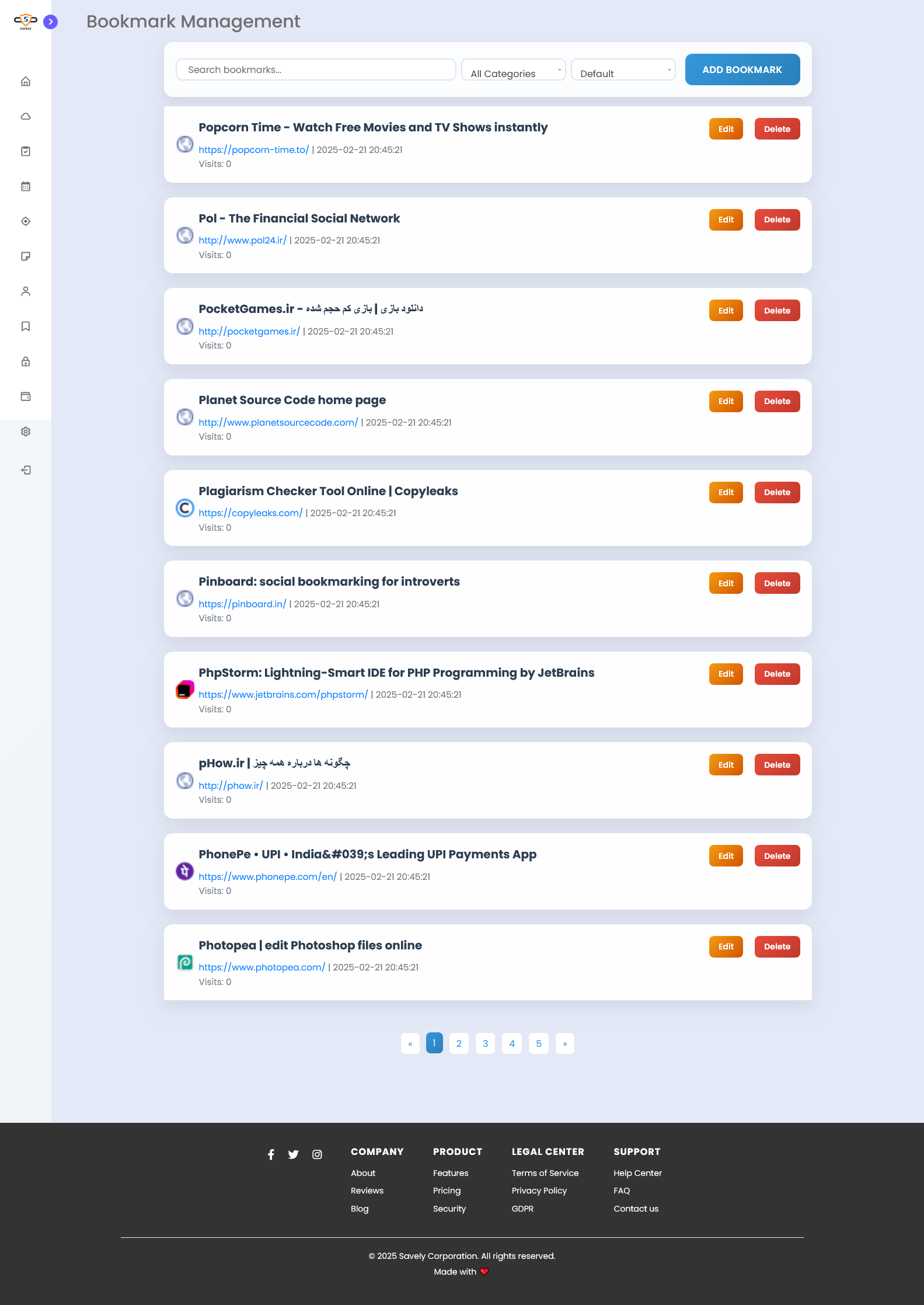 Assaporare - Manager di informazioni personali media 9