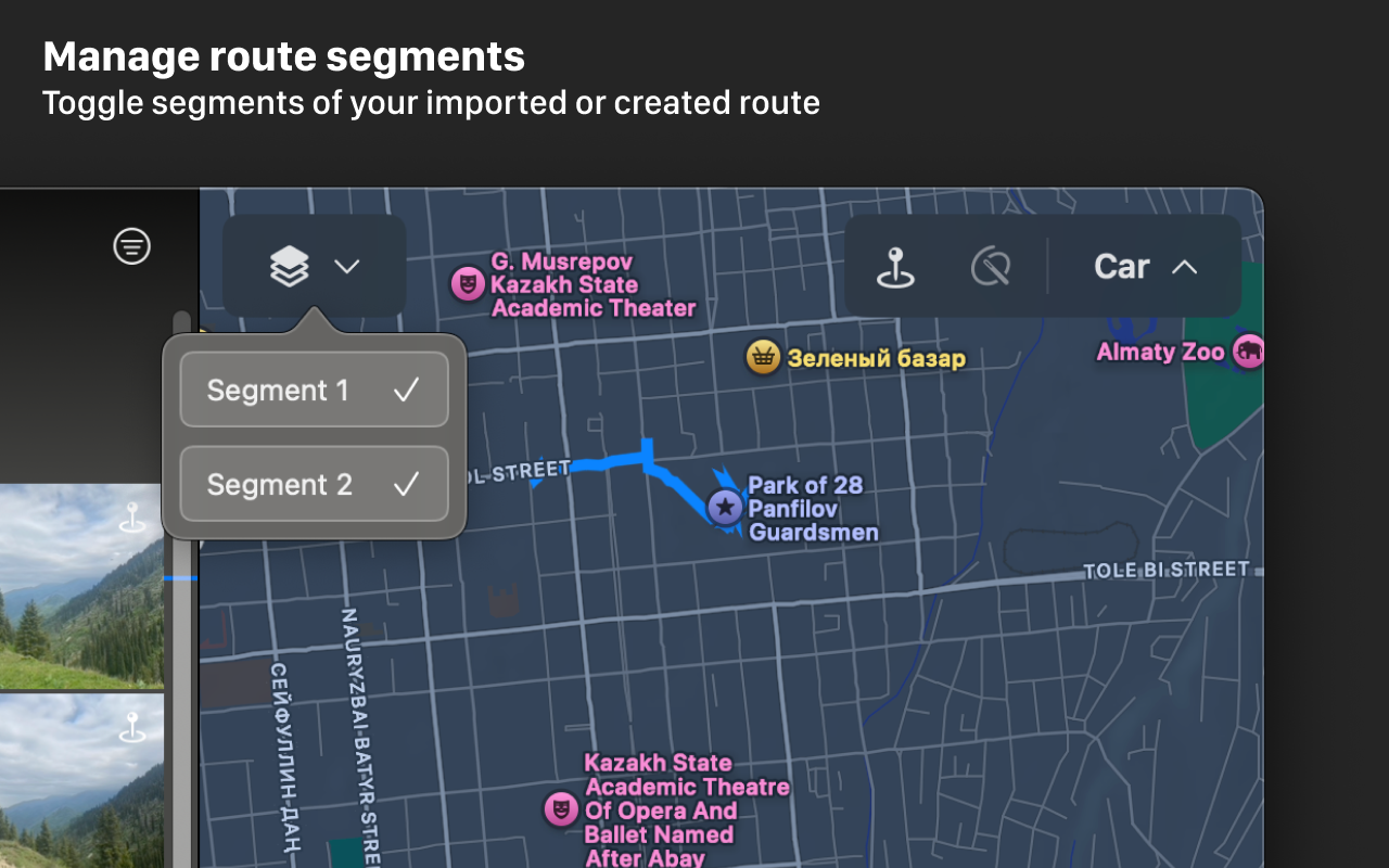 FollowPhoto - GPX Manager - Build tracks, geotag photos media 5