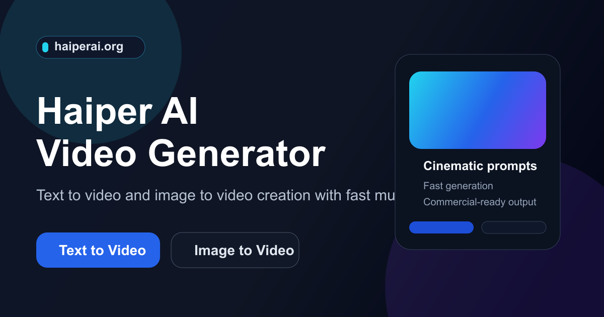 Haiper AI Video gallery image