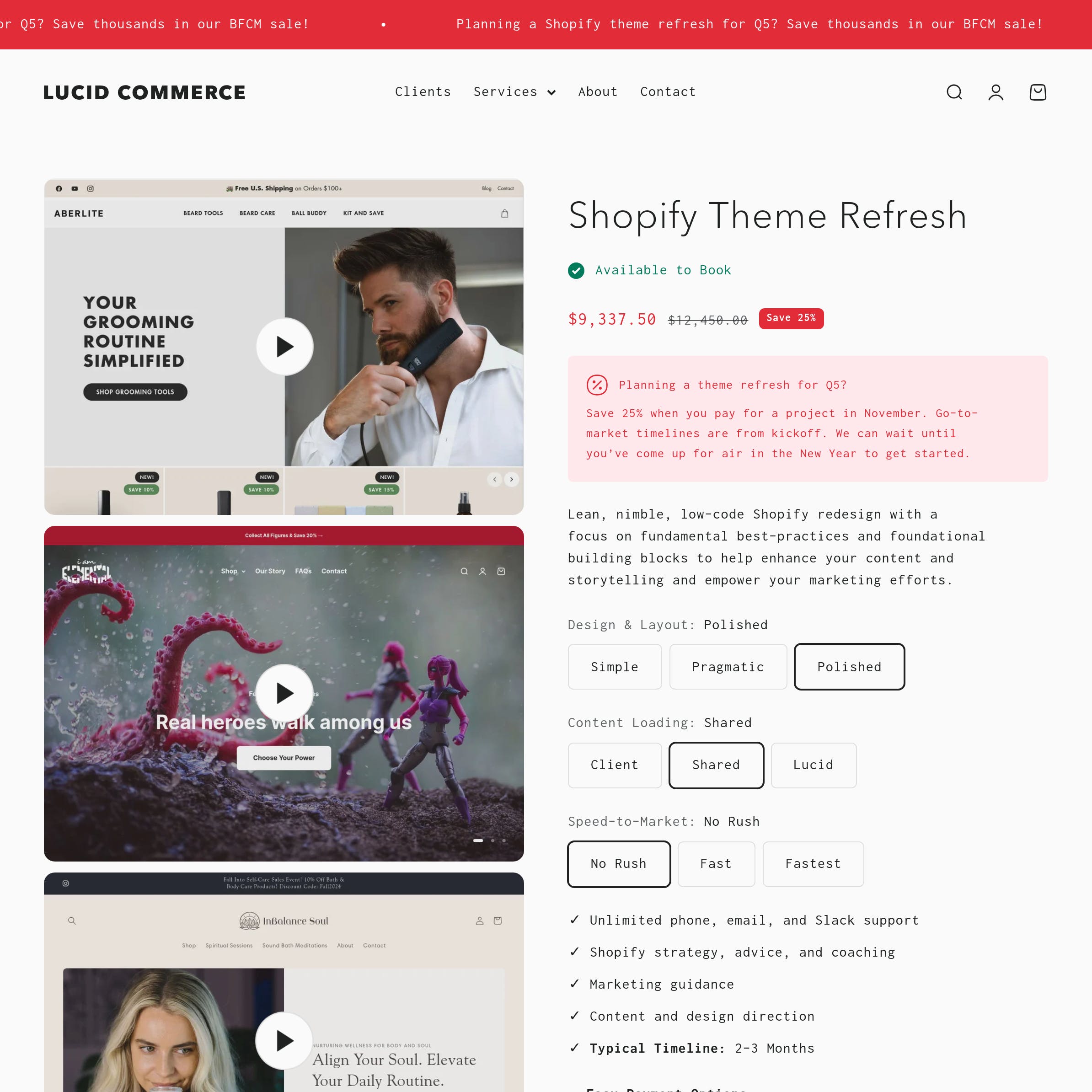 Low-Code Shopify Theme Refresh media 1