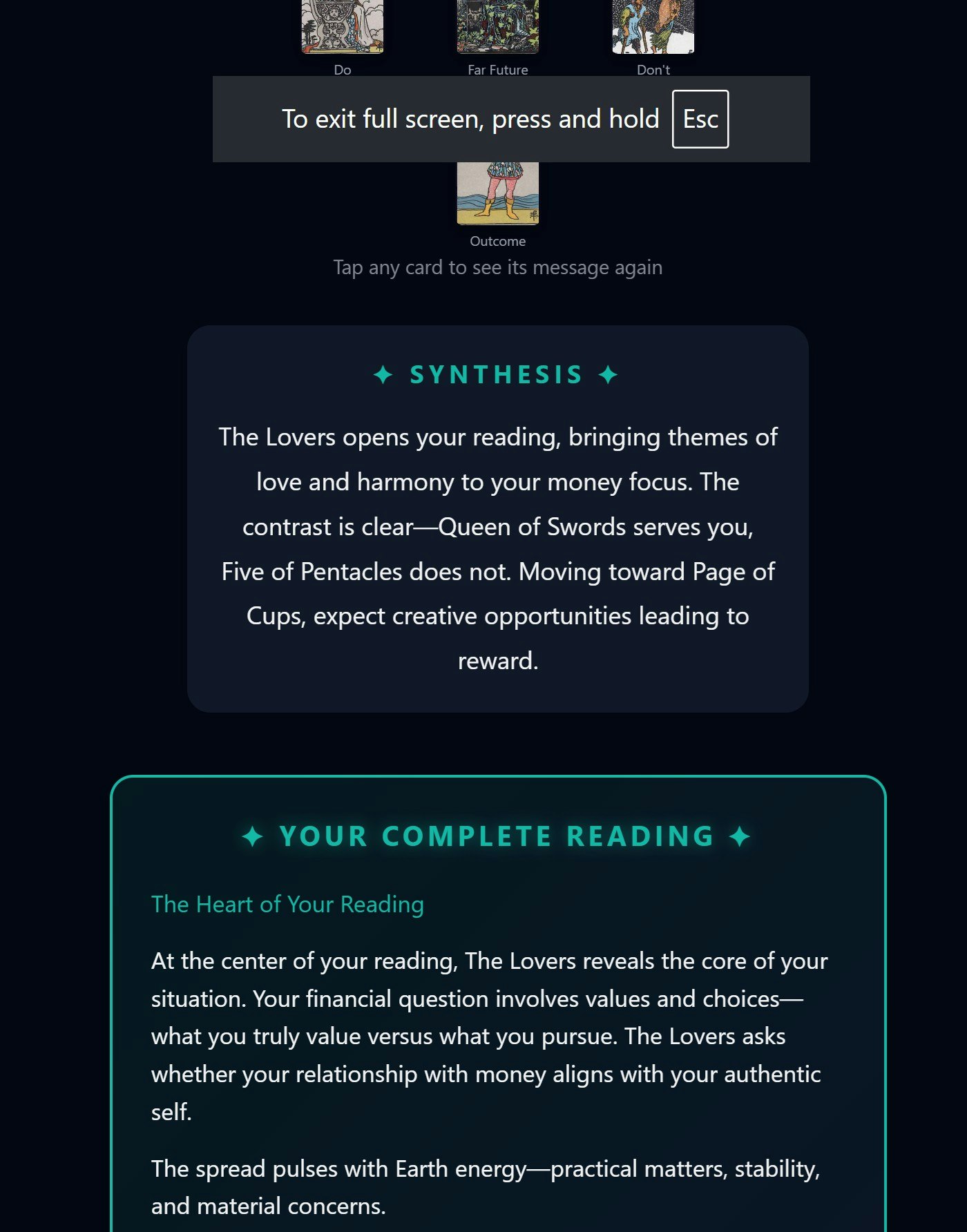 TarotSync gallery image