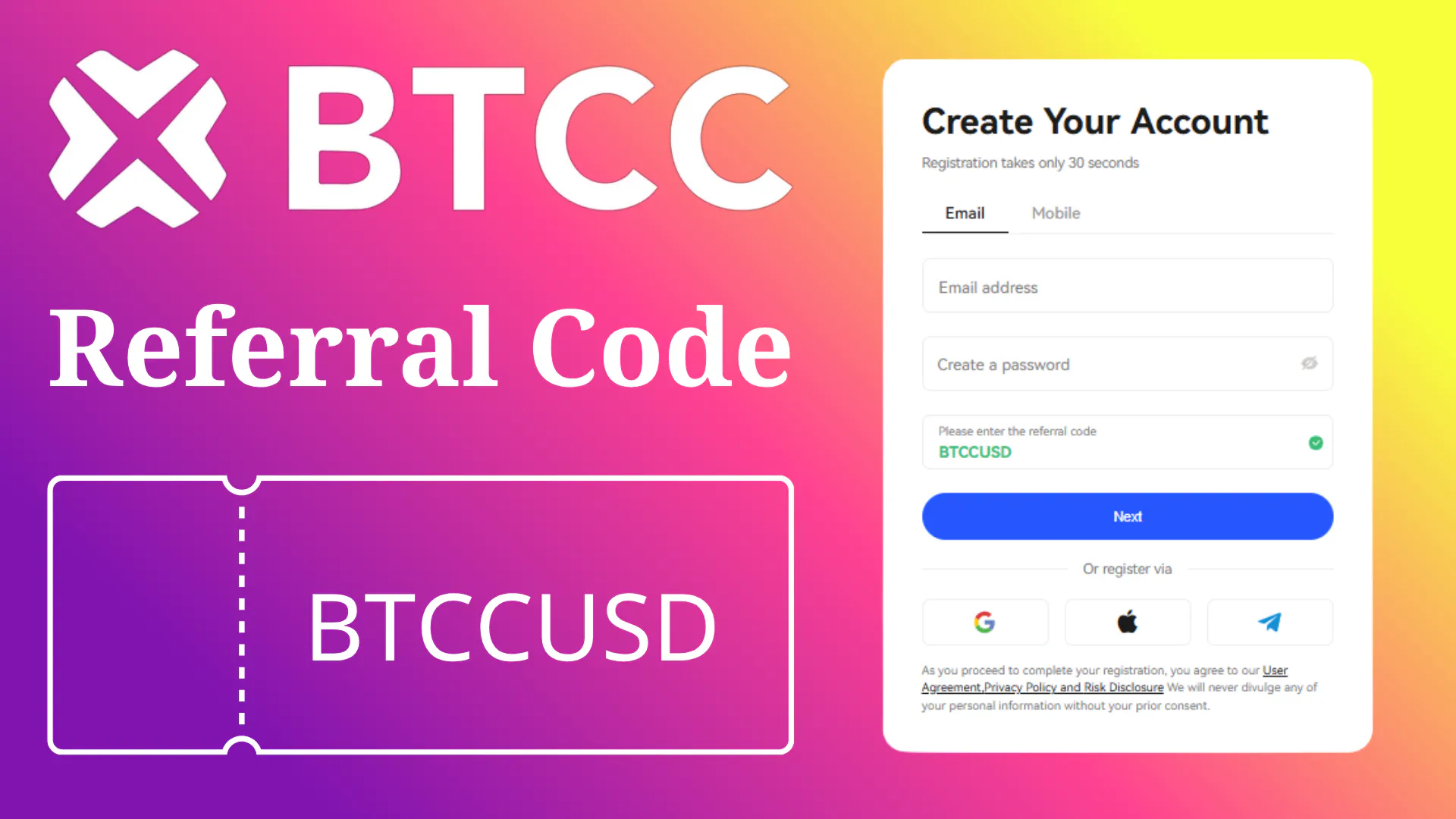BTCC Referral Code Unlock Exclusive  gallery image