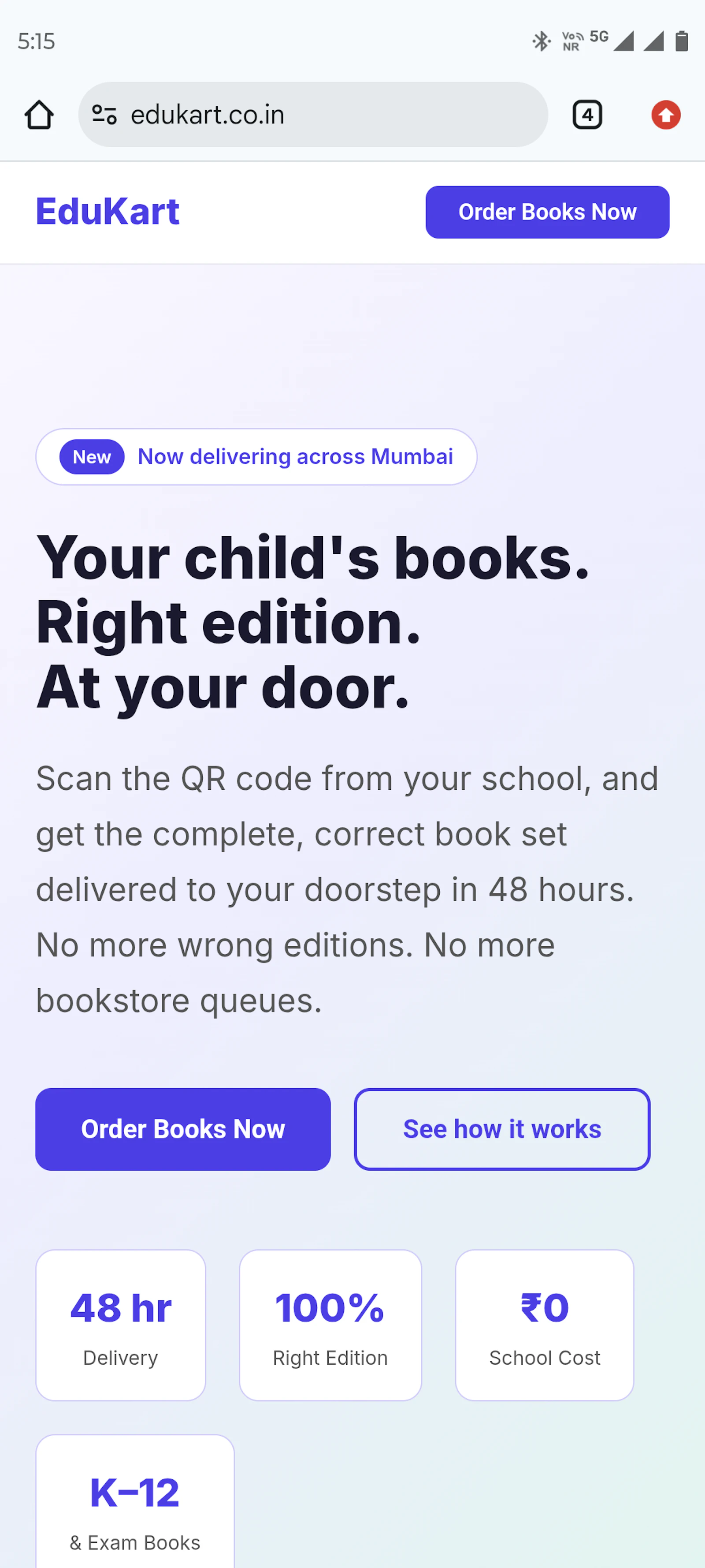 EduKart — India's Book Delivery  screenshot 1