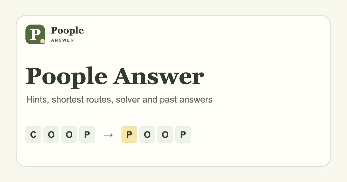 Poople Answer gallery image