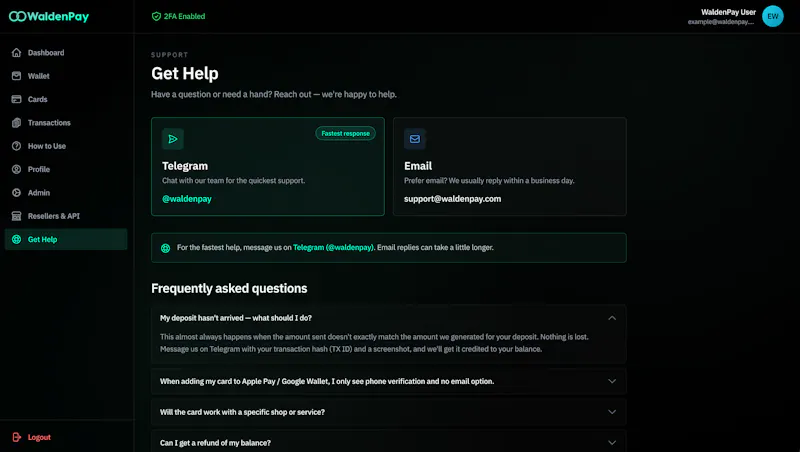 WaldenPay screenshot 4