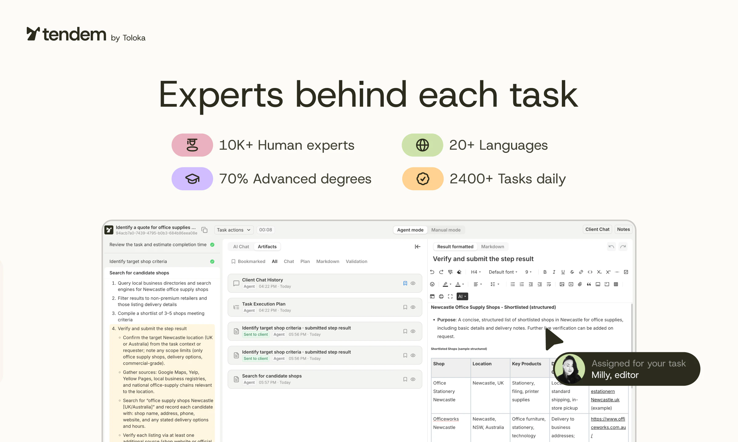Tendem by Toloka screenshot 3