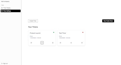 YourTimer.io gallery image