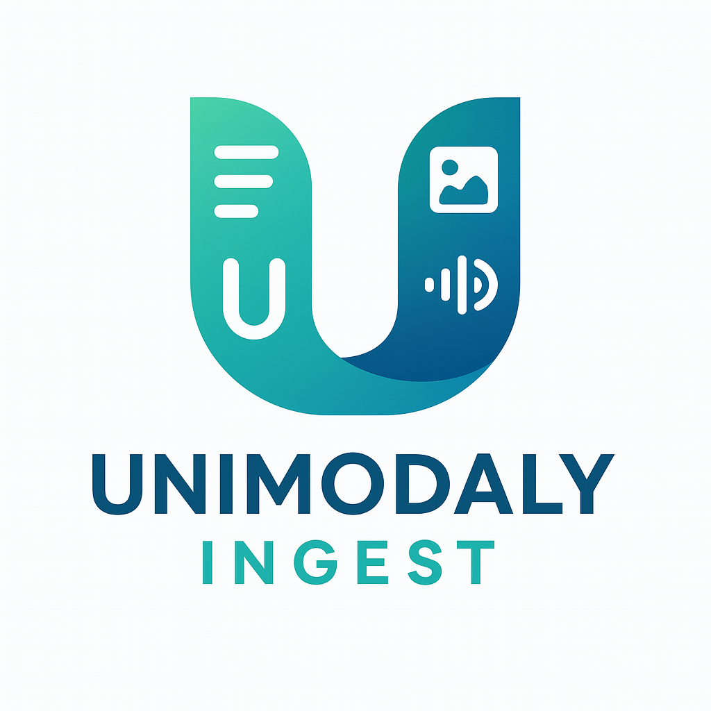 Unimodaly Ingest logo