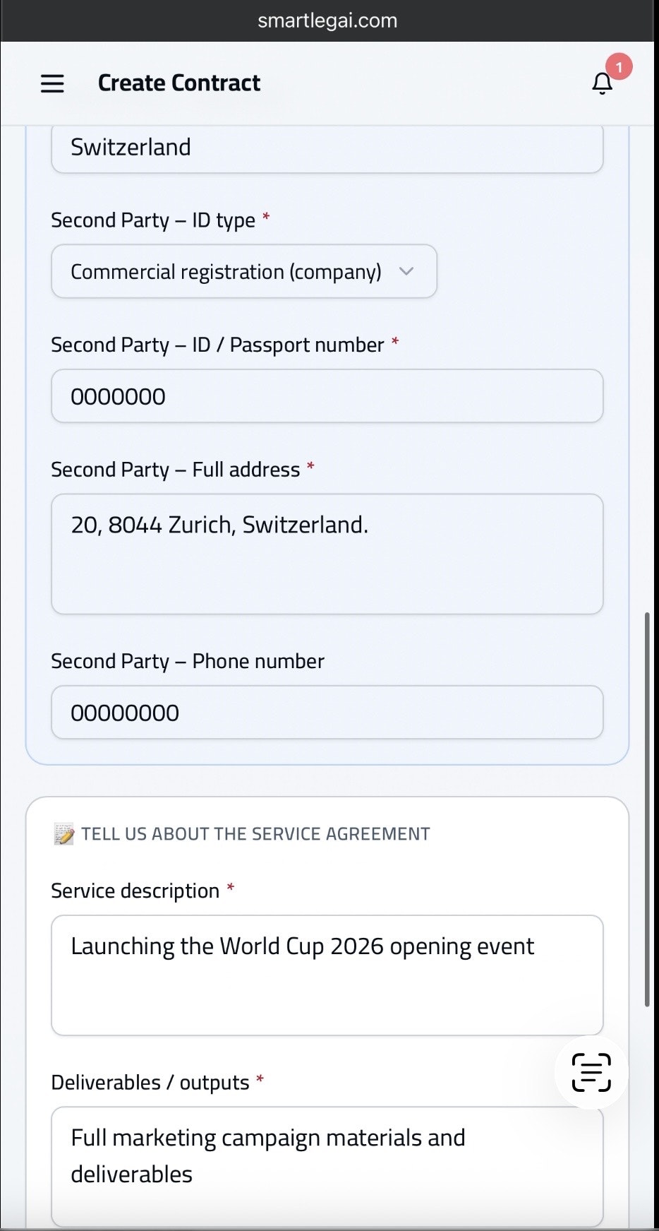 Smart Legal AI gallery image