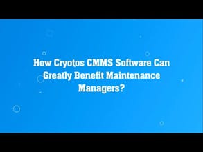 Cryotos CMMS Software gallery image