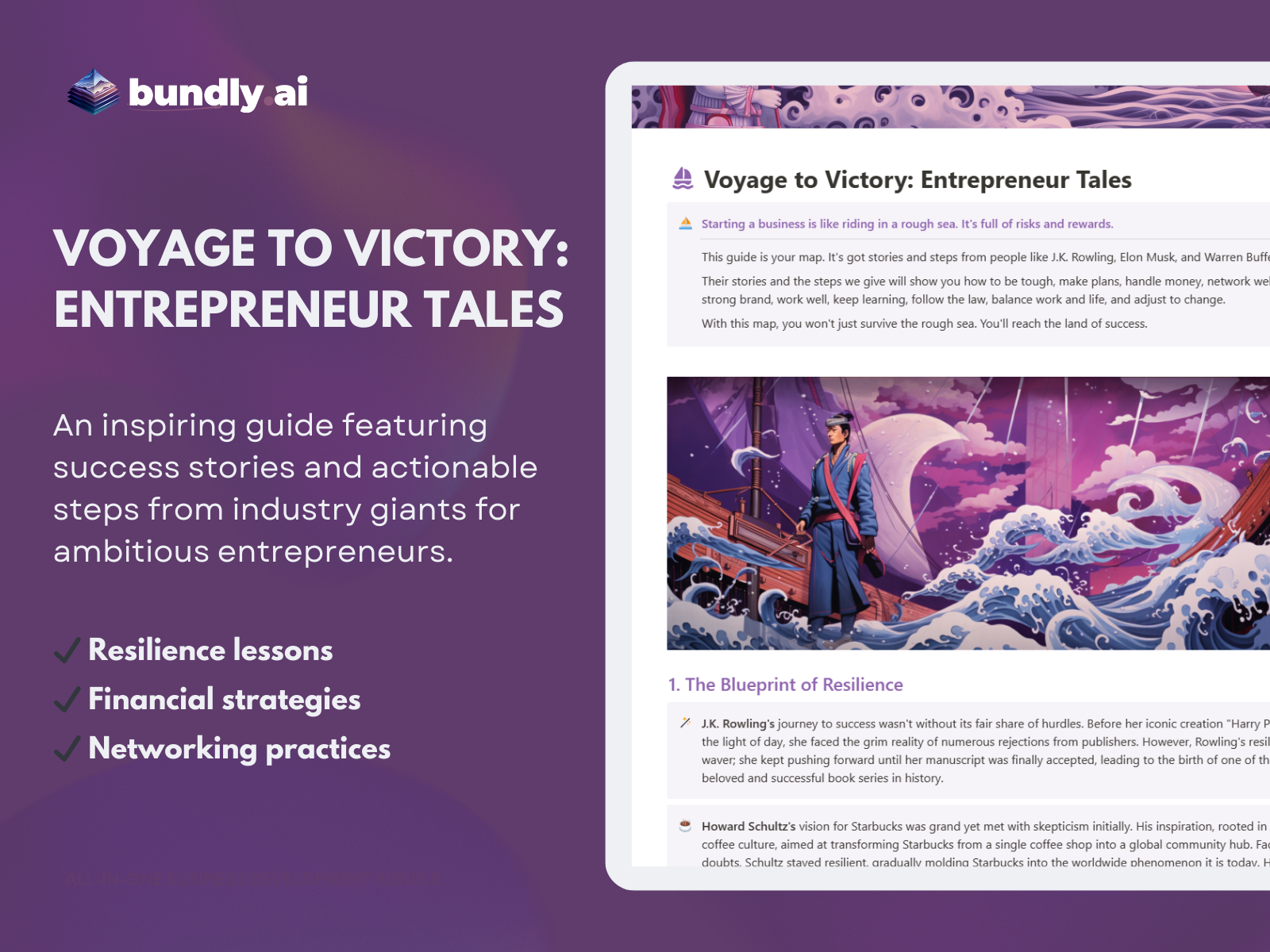 Voyage vers la victoire: Contes entrepreneurs media 1