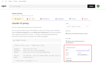 Claude Code CLI Proxy gallery image