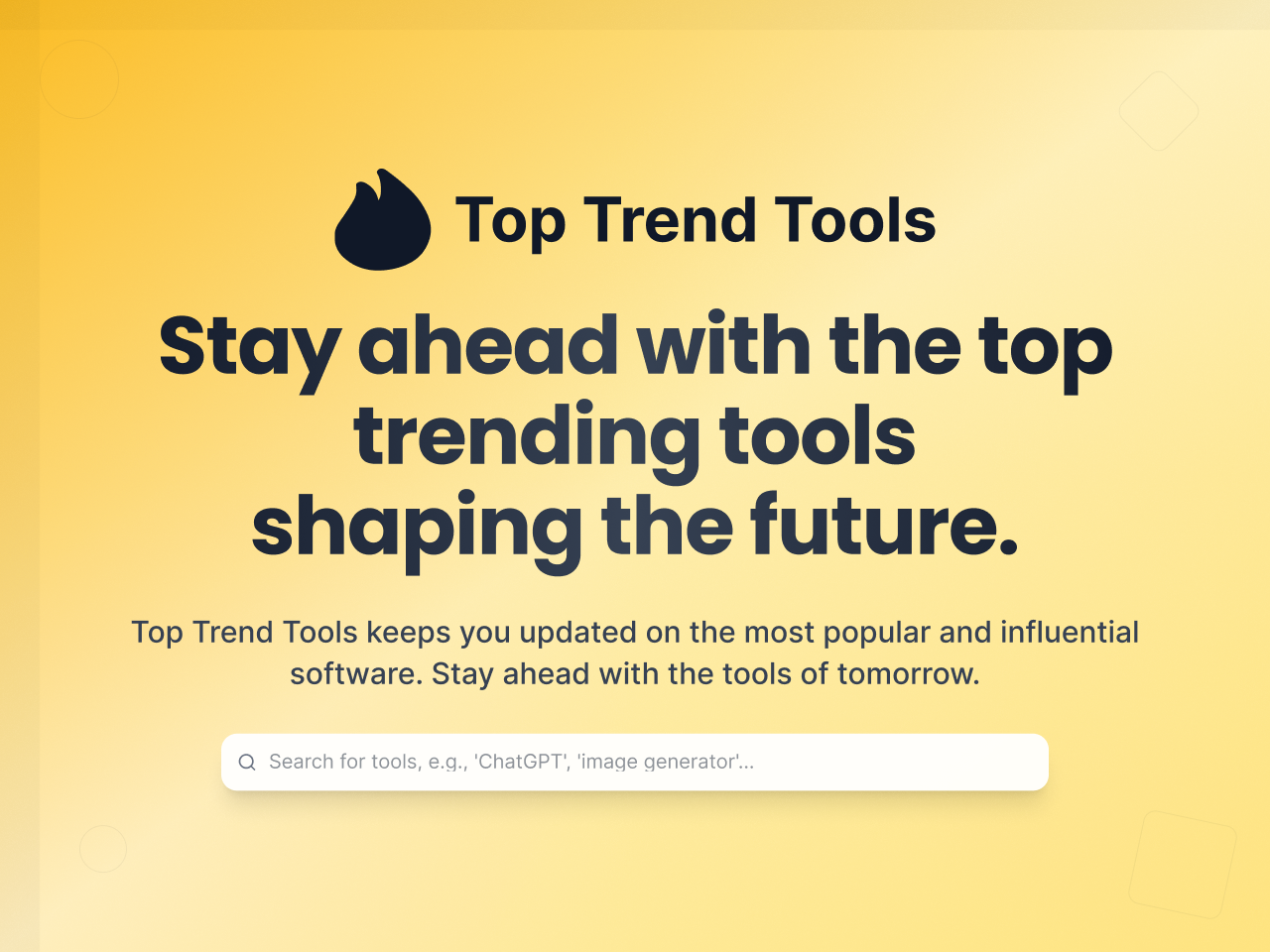 Mídia 1 de Principais ferramentas de tendência - Ferramentas com curadoria que realmente importam.
