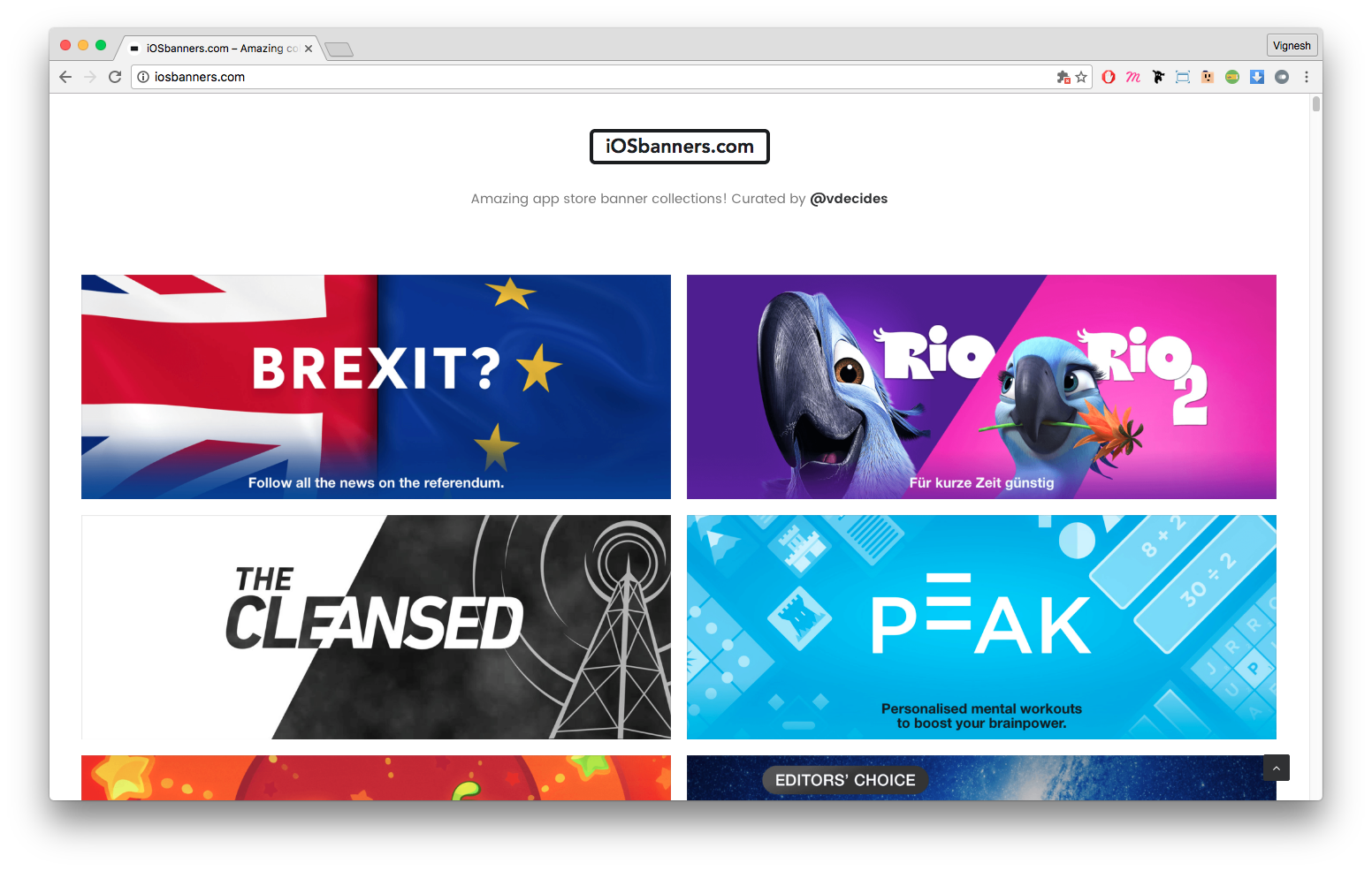 iOS Banners gallery image