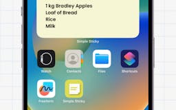 Simple Sticky Notes for iOS media 3