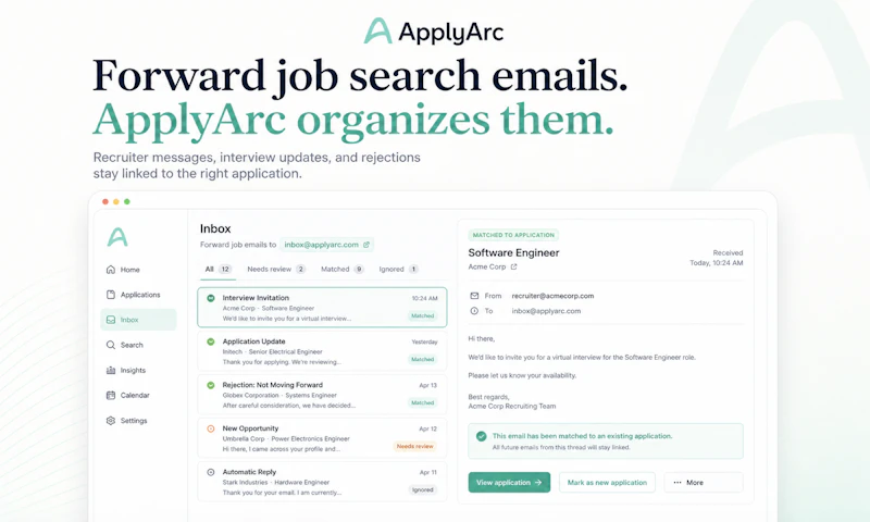 ApplyArc screenshot 2