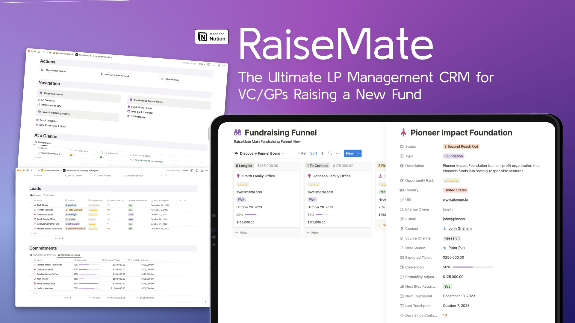 وسائط زميل - Ultimate LP Management CRM لـ VCS جمع صندوق 1