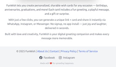 Generate Wish Cards Online Free gallery image